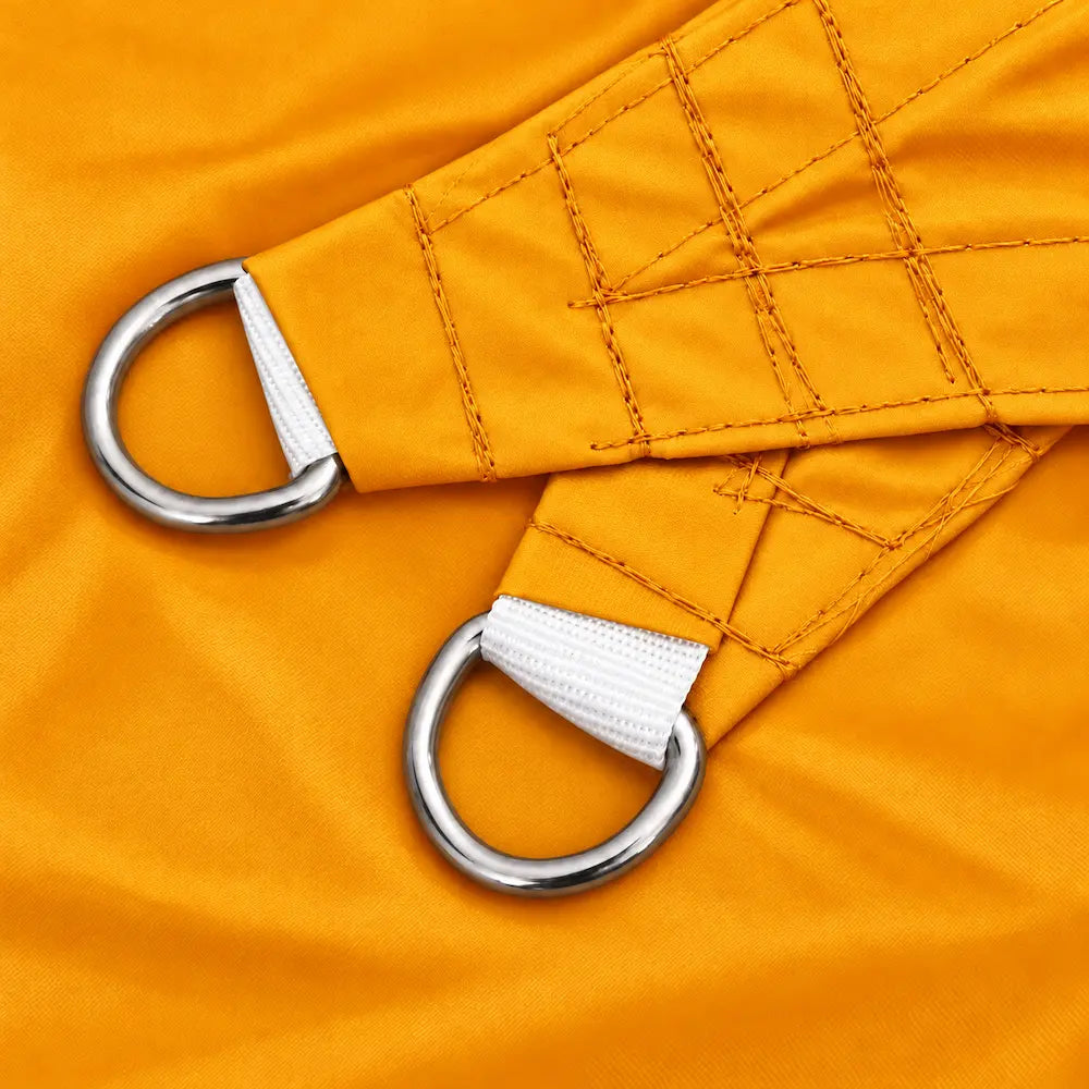 Waterproof Triangular Shade Sail | Stainless D-Rings | Jib