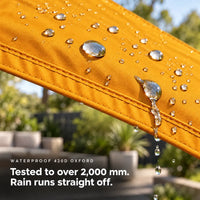 Waterproof Rectangular Shade Sail | Stainless D-Rings | Tradewind