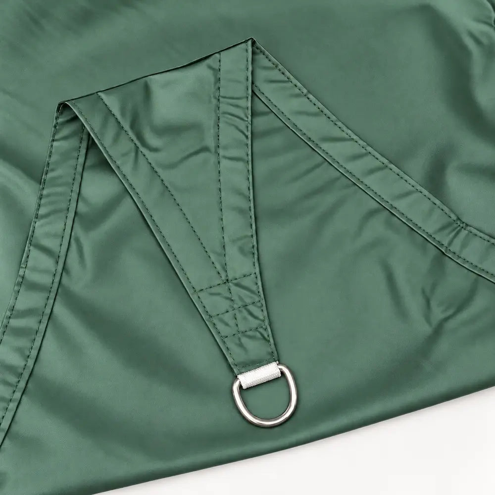 Waterproof Triangular Shade Sail | Stainless D-Rings | Jib