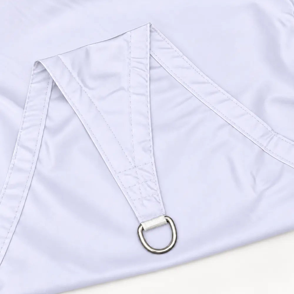 Waterproof Triangular Shade Sail | Stainless D-Rings | Jib