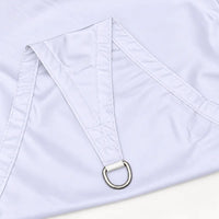Waterproof Triangular Shade Sail | Stainless D-Rings | Jib