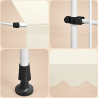 Manual Retractable Awning Cream | Persienne