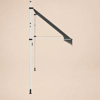 Manual Retractable Awning Anthracite | Volet