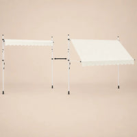 Manual Retractable Awning Cream | Persienne