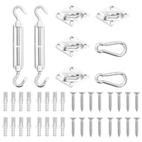 Shade Sail Fitting Kit Stainless Steel - 8-piece