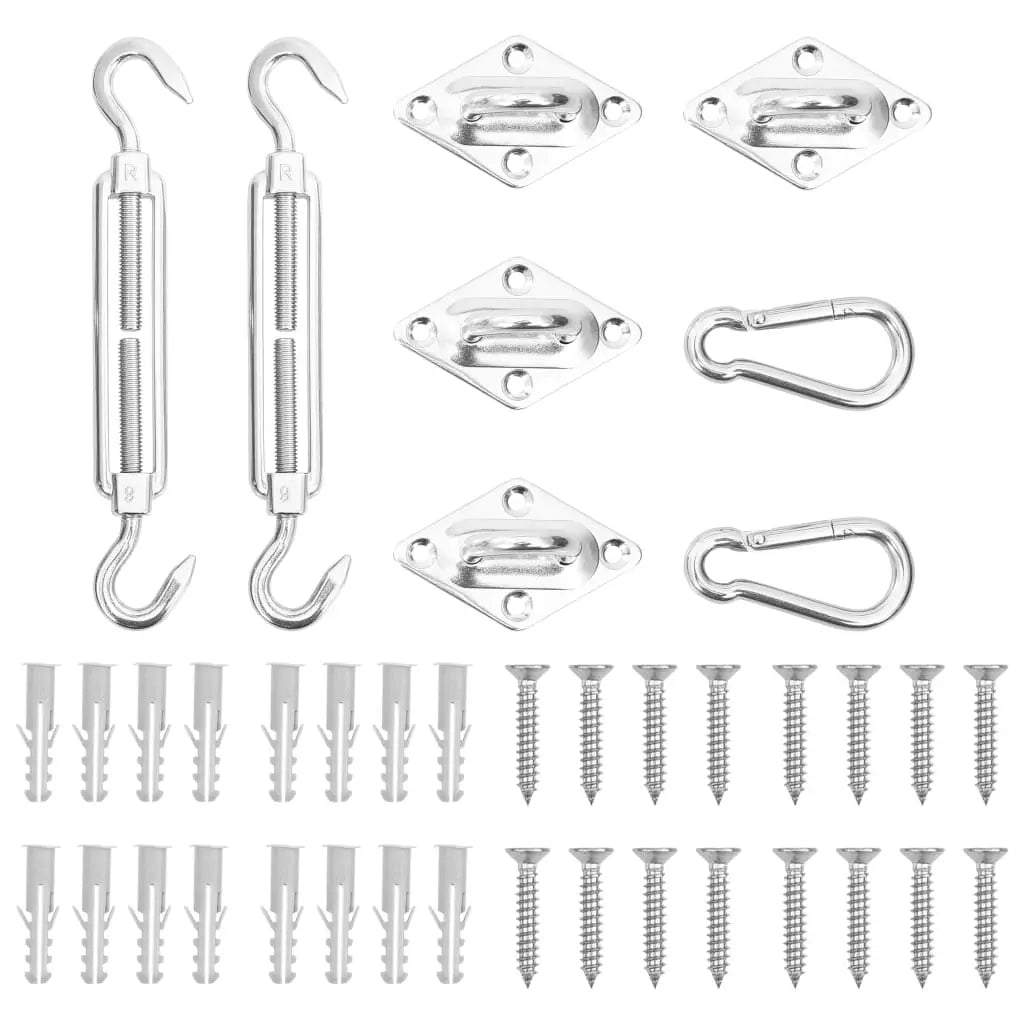 Shade Sail Fitting Kit Stainless Steel - 8-piece