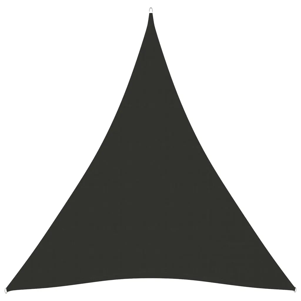Triangular Shade Sail Anthracite - UV-Protective, Mould-Resistant | Genoa