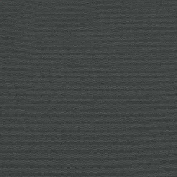 Round cantilever umbrella anthracite woven polyester canopy fabric close-up – Gregal 3.5m