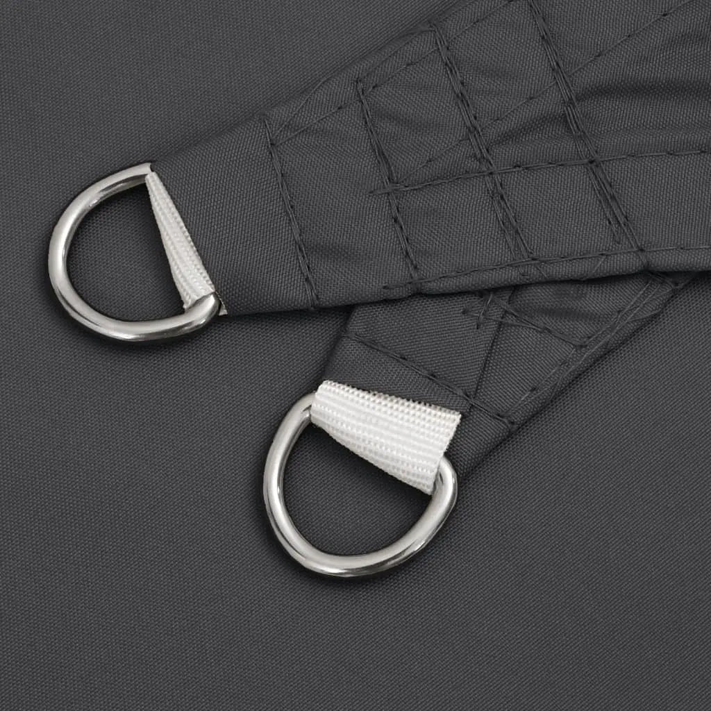 Rectangular Shade Sail Anthracite - UV-Protective, Mould-Resistant | Dacron