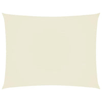Rectangular Shade Sail Cream - UV-Protective, Mould-Resistant | Spinnaker