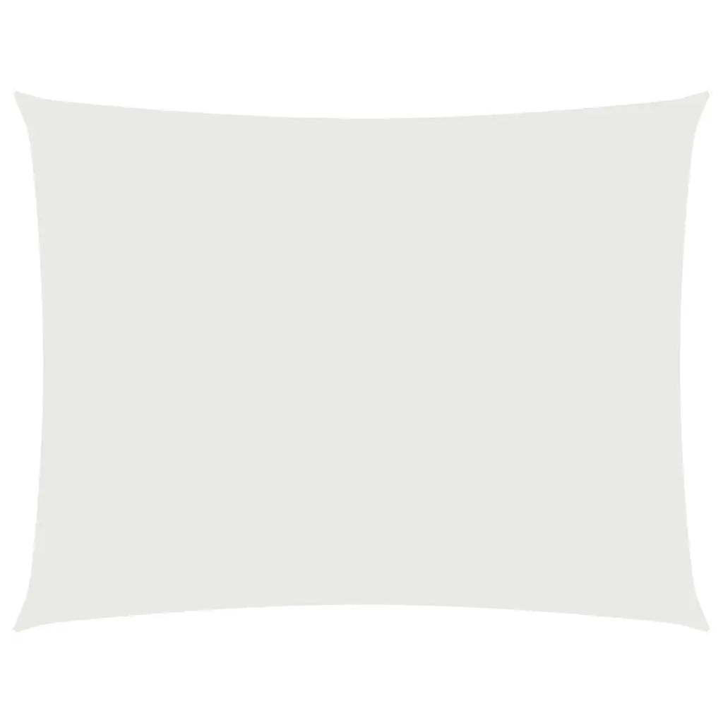 Rectangular Shade Sail White - UV-Protective, Mould-Resistant | Ripstop