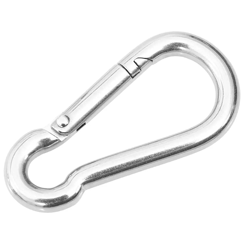 Shade Sail Fitting Kit – Stainless Steel | 4 Pad Eyes, 2 Carabiners, 2 Turnbuckles