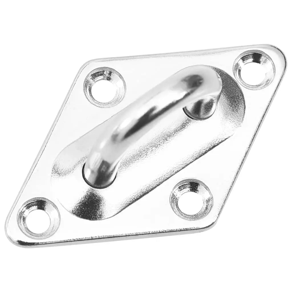 Shade Sail Fitting Kit – Stainless Steel | 4 Pad Eyes, 2 Carabiners, 2 Turnbuckles