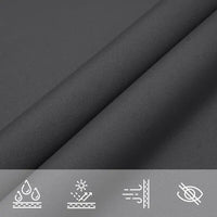 Triangular Shade Sail Anthracite - UV-Protective, Mould-Resistant | Genoa