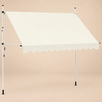 Manual Retractable Awning Cream | Persienne