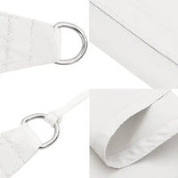 Rectangular Shade Sail White - UV-Protective, Mould-Resistant | Ripstop