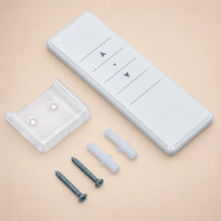 Retractable awning wireless remote control with wall mount bracket and fixings