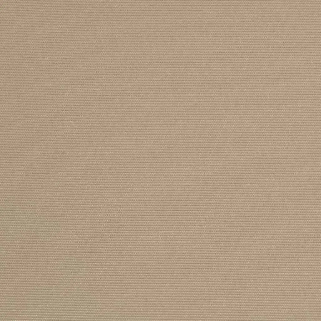 Taupe outdoor canopy fabric close-up for a double canopy market umbrella