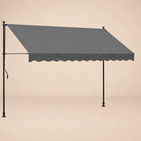 Manual Retractable Awning Anthracite | Volet